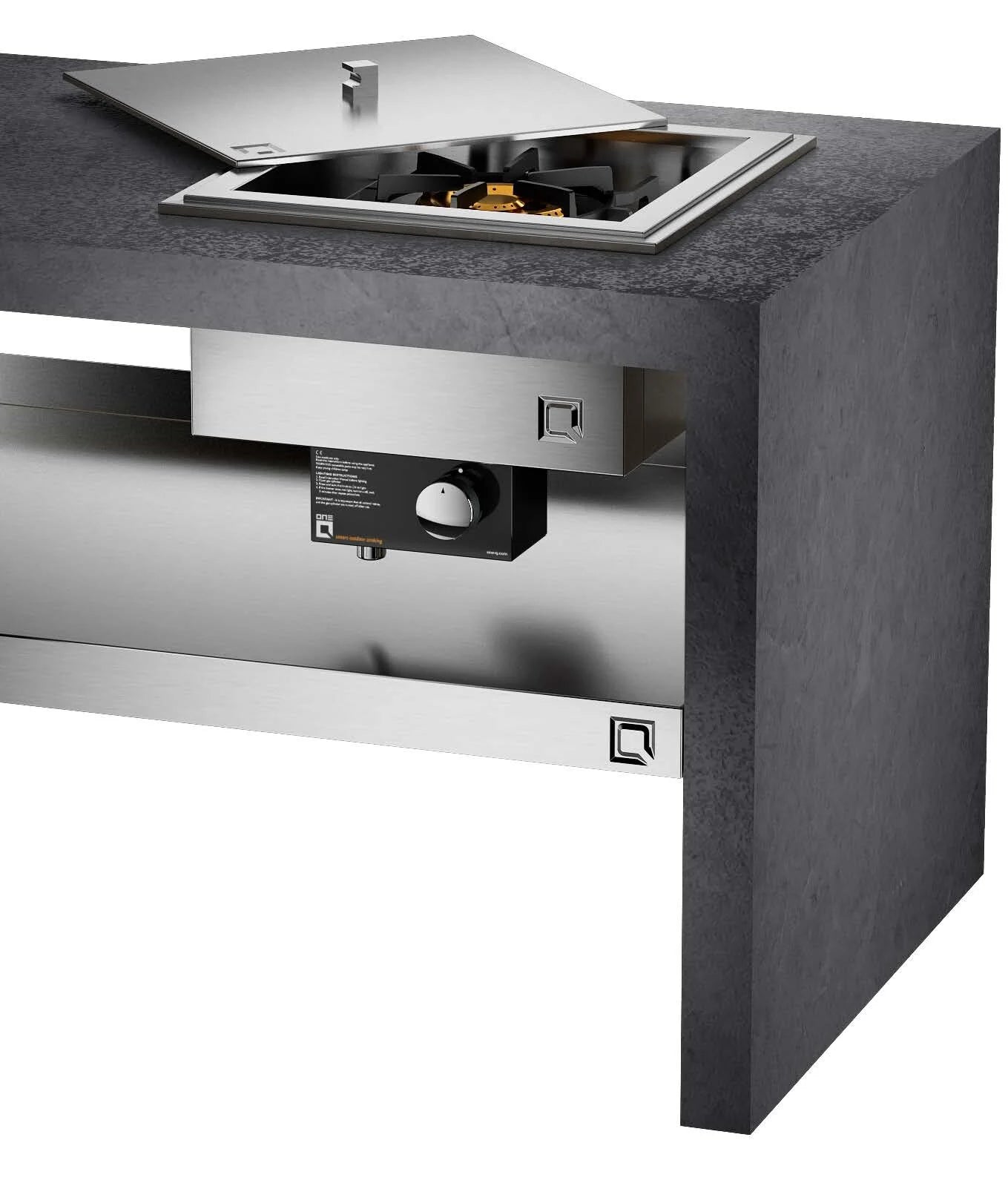 oneQ Wok Brander Built-in Set | Inbouw wokbrander 30mBar