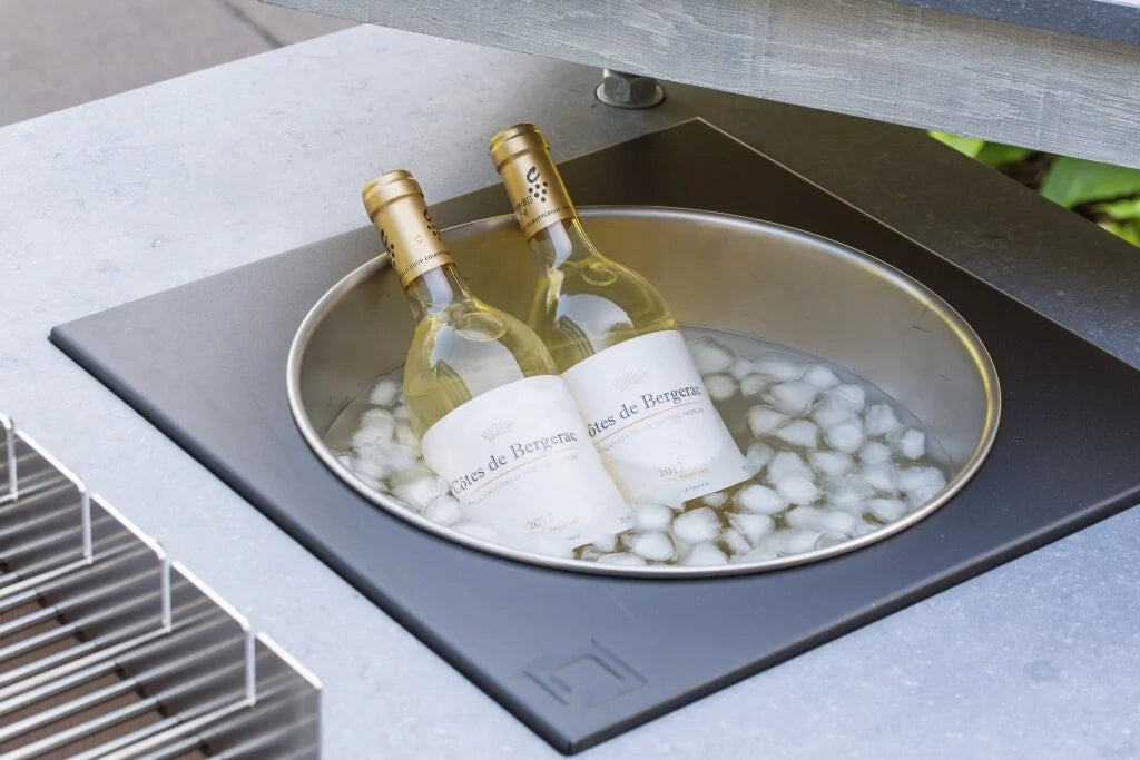 oneQ Ice Inox Built-in Set | Inbouw Ice Bucket