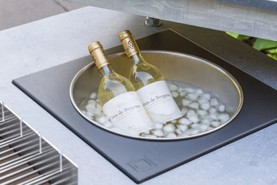 oneQ Ice Inox Built-in Set | Inbouw Ice Bucket